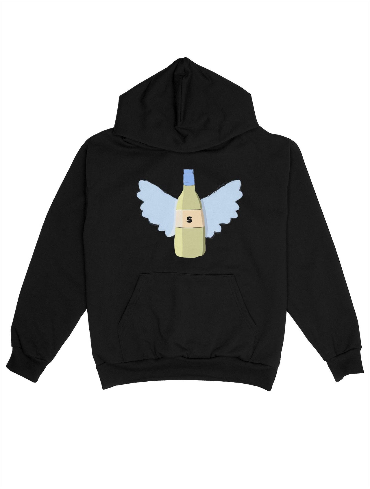 Savior Wine Bottle Oversize Hoodie