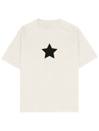 Simple Star Oversize Tişört