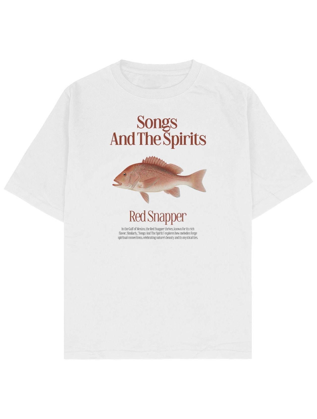Red Snapper Oversize Tee