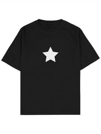 Simple Star Oversize Tişört