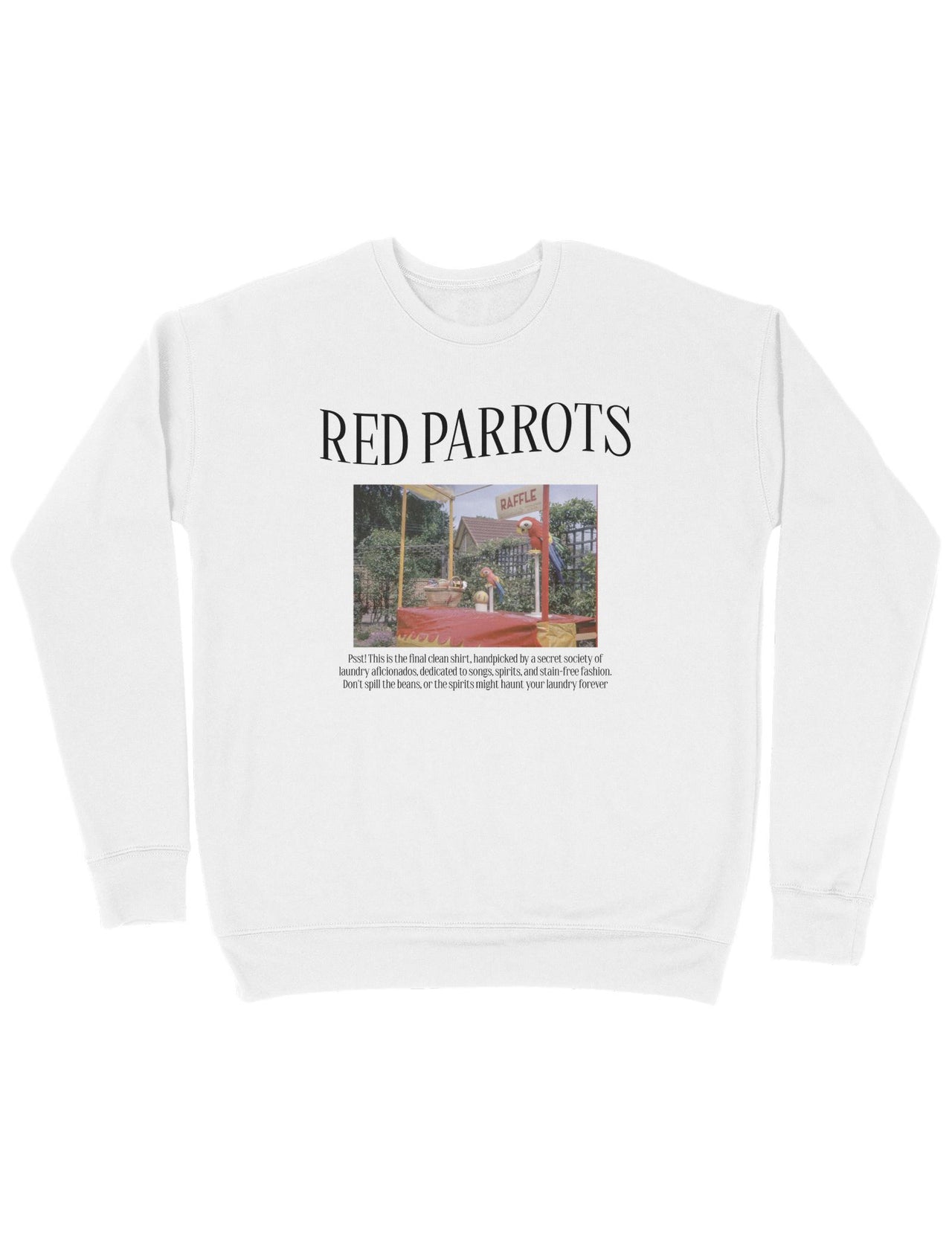 Red Parrots Sweatshirt