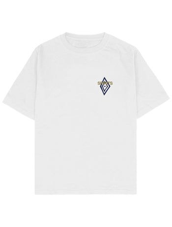 Diamond Like Symbol Oversize Tişört