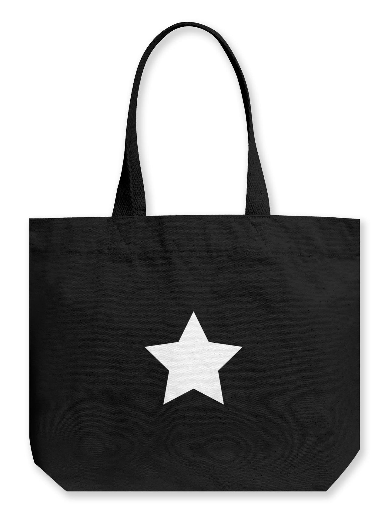 Simple Star Large Canvas Bag
