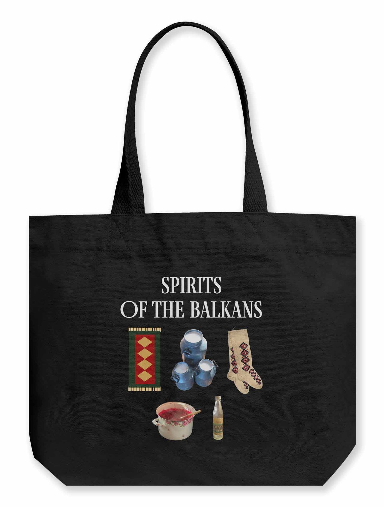 The Balkans Large Canvas Bag