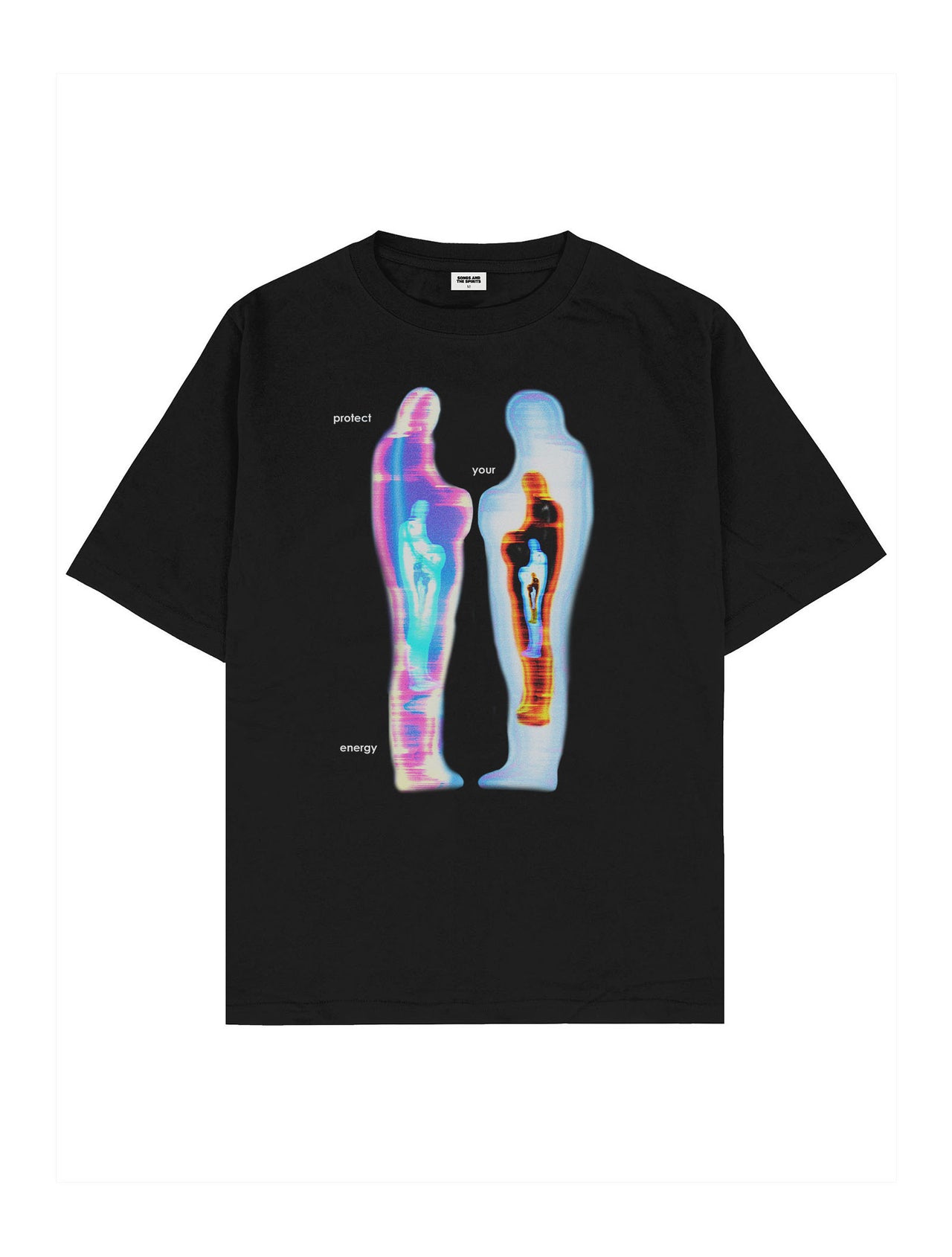 Protect Your Energy Oversize Tişört - SİYAH XL