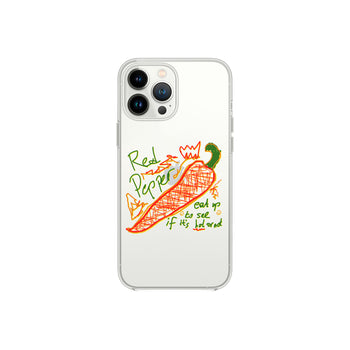 Red Hot Pepper iPhone Telefon Kılıfı