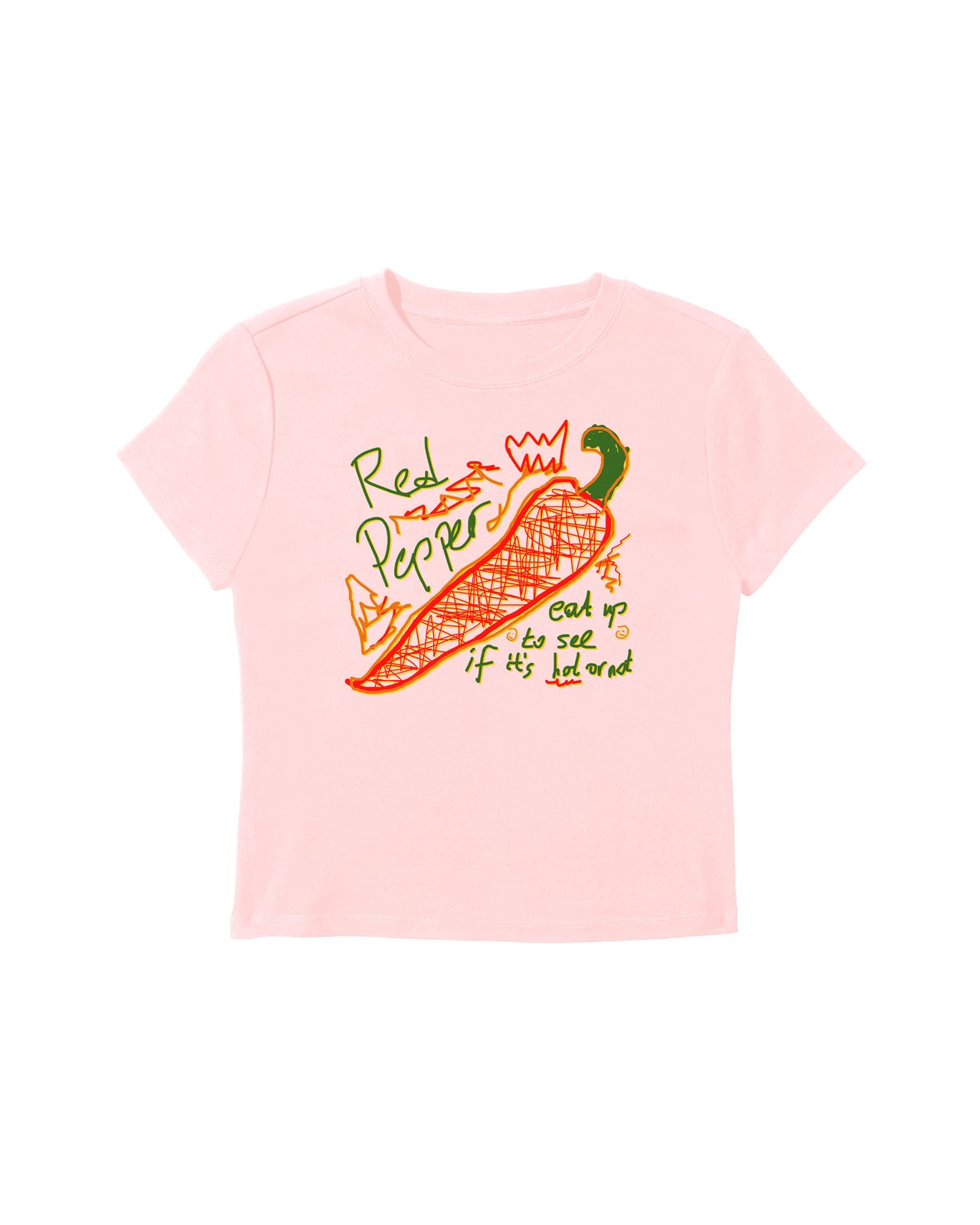 Red Hot Pepper Baby Tee