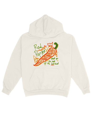 Red Hot Pepper Oversize Hoodie