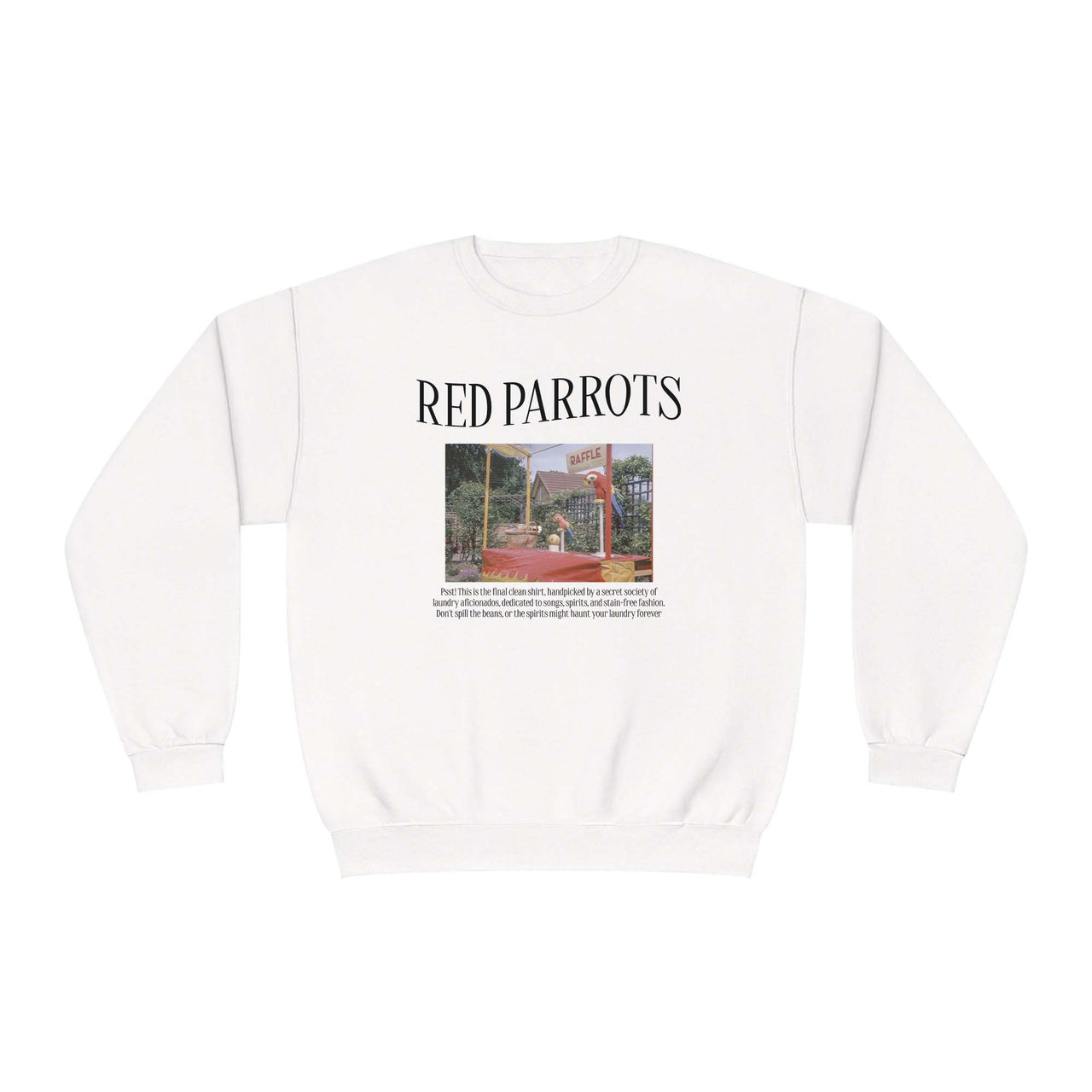 Red Parrots Sweatshirt