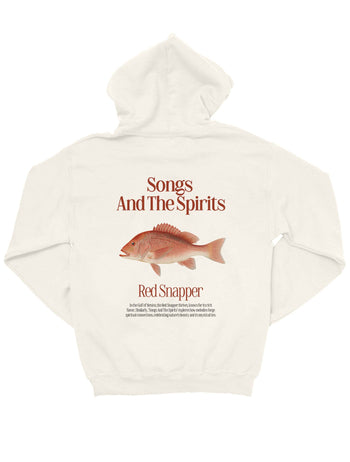 Red Snapper Oversize Hoodie - EKRU XL