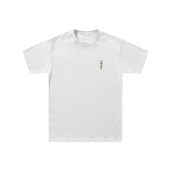 Ambition With a Clear Vision Regular Fit Tişört - BEYAZ L