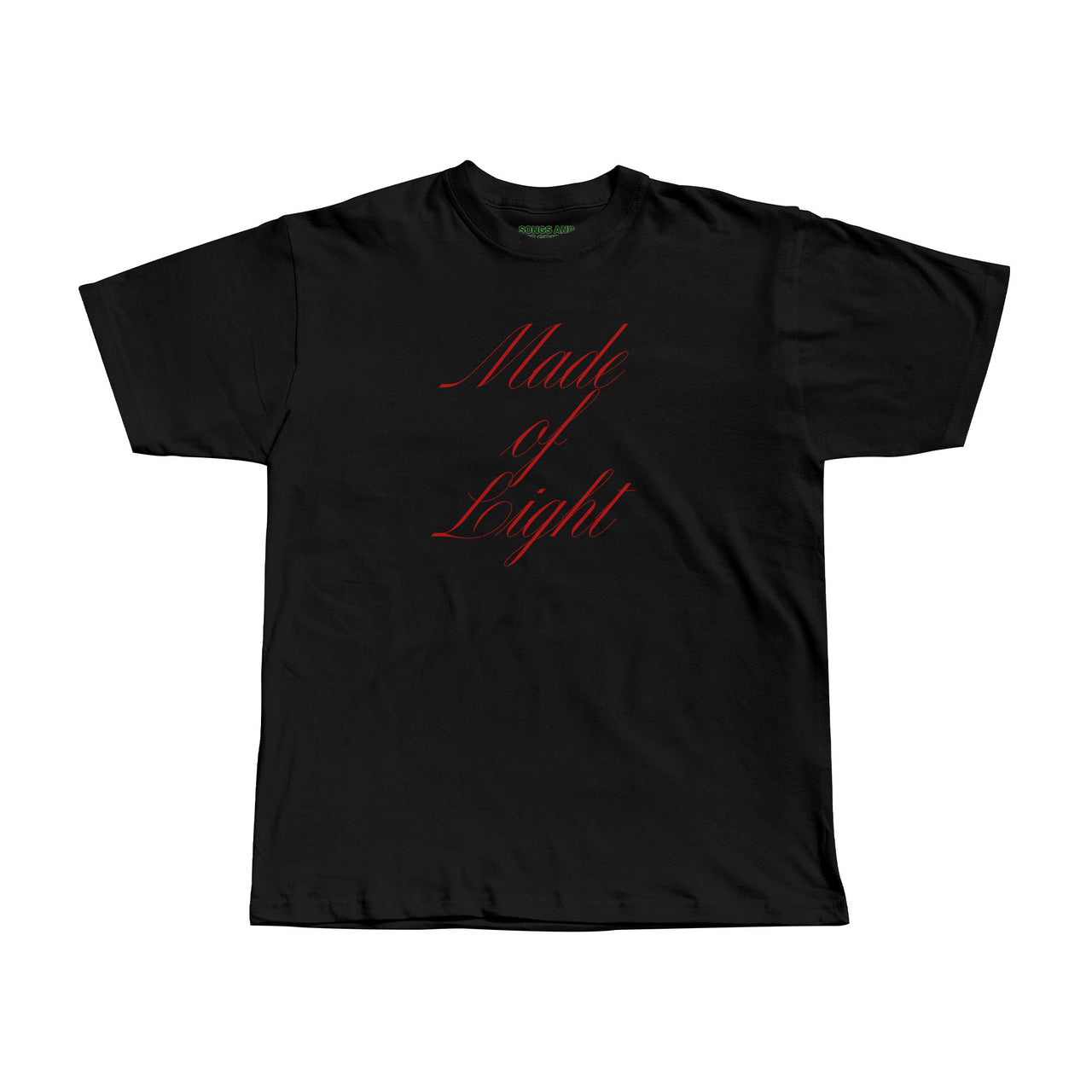 Made of Light Regular Fit Tişört - SİYAH S