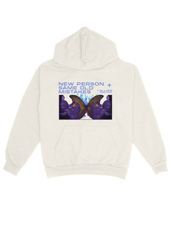 New Person Same Old Mistakes Oversize Hoodie