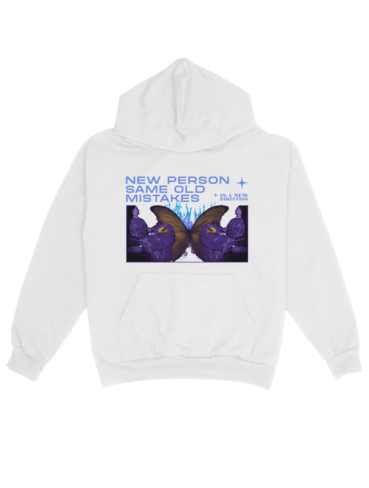 New Person Same Old Mistakes Oversize Hoodie