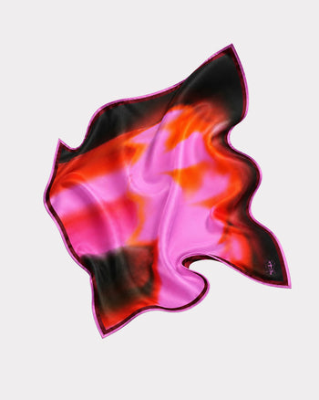 Psychedelic İpek Eşarp