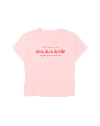 Start with S Baby Tee