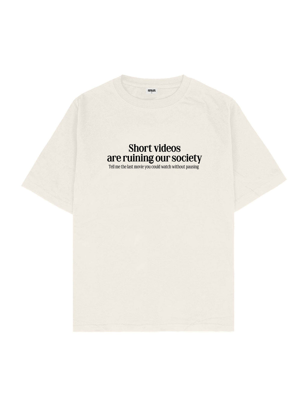 Short Videos Oversize Tişört