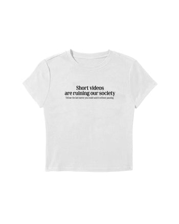 Short Videos Baby Tee