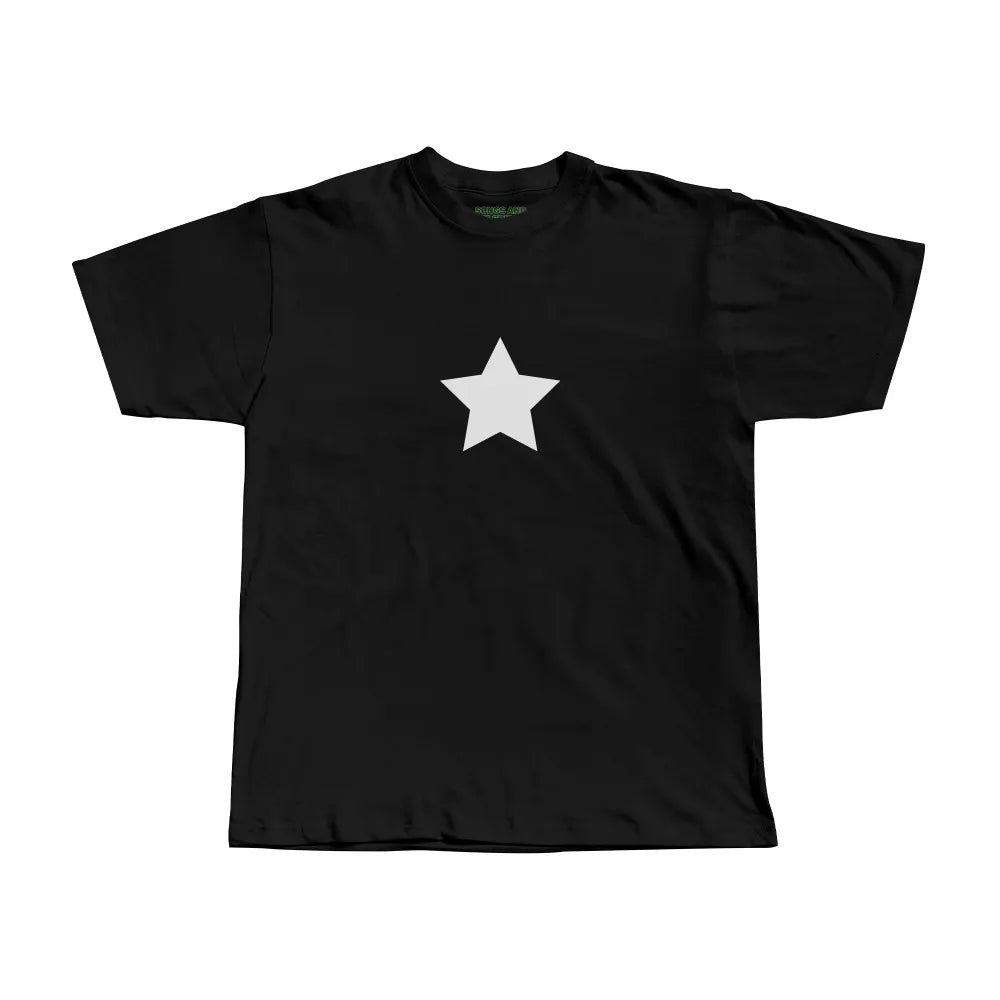 Simple Star Tee - M Black