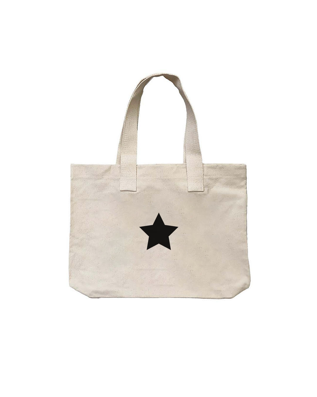 Simple Star Geniş Kanvas Çanta