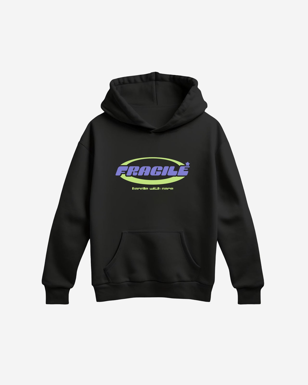 Fragile Handle With Care Regular Hoodie