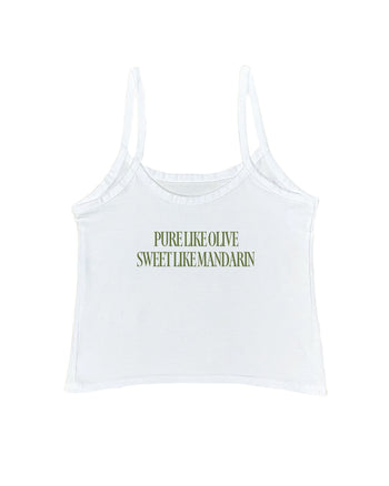 Pure Like Olive Tank Top