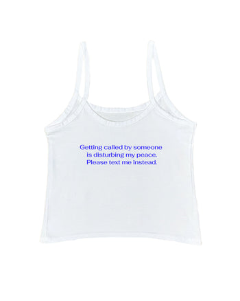 Text Me Tank Top