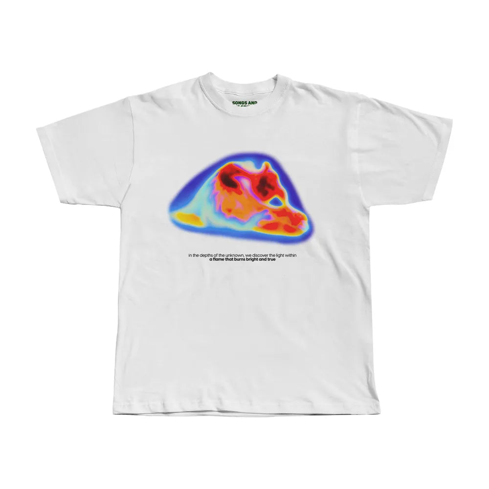 The Light Within Tee - S White