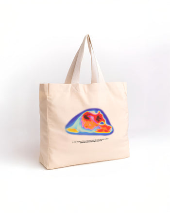 A Cup of Cat Canvas Bag