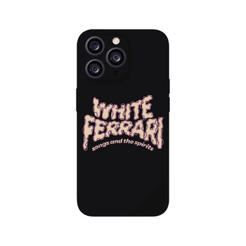 White Ferrari Phone Case 