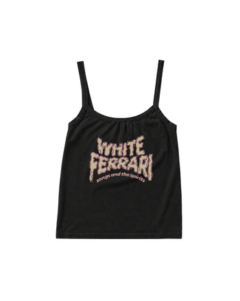 White Ferrari Tank Top