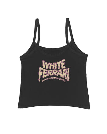 White Ferrari Tank Top