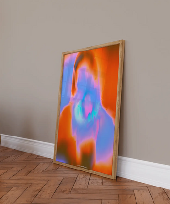 Psychedelic Gradient Poster