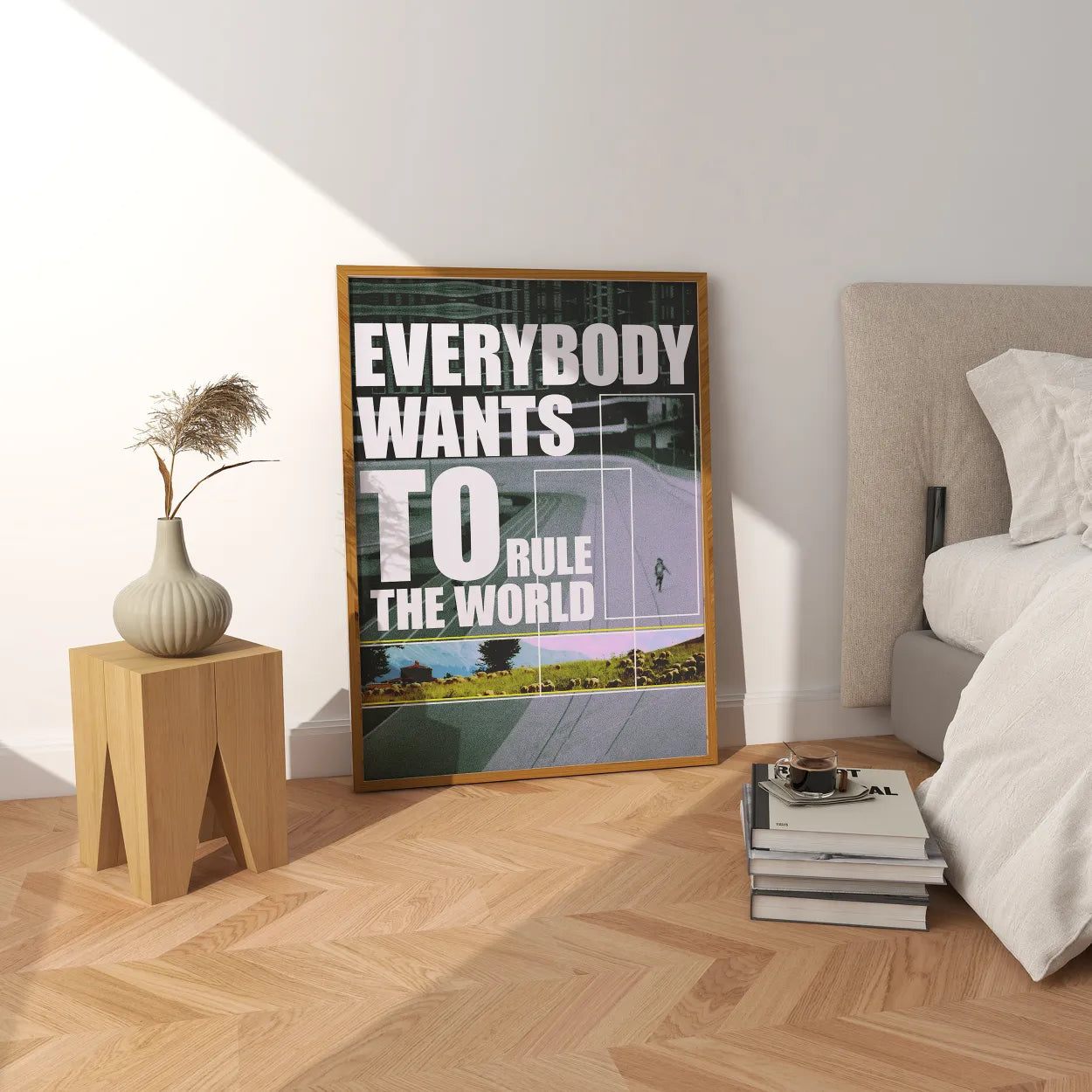 Everybody Wants To Rule The World Poster