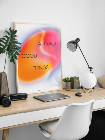 Attract Good Things Poster