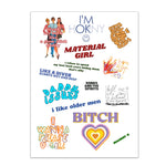 Material Girl Sticker Pack